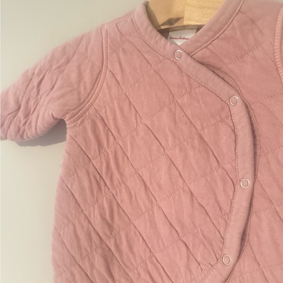 $18 ADD ON Hanna Andersson quilted footie 0-3M Zara Mini Boden Janie and Jack - Picture 3 of 4